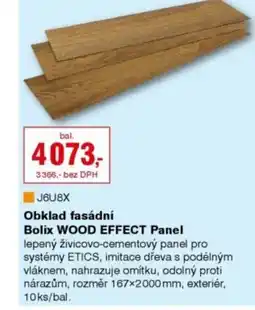 DEK Obklad fasádní Bolix WOOD EFFECT Panel nabídka
