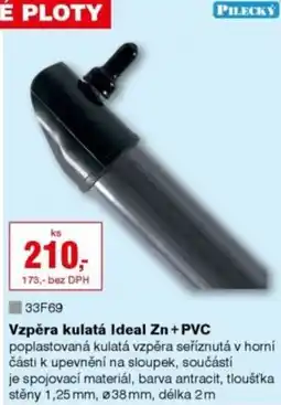 DEK Vzpěra kulatá Ideal Zn + PVC nabídka