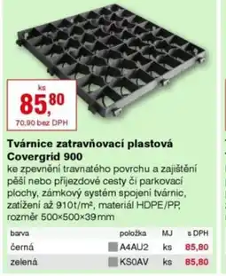 DEK Tvárnice zatravňovací plastová Covergrid 900 nabídka