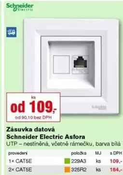 DEK Zásuvka datová Schneider Electric Asfora nabídka