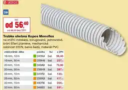 DEK Trubka ohebná Kopos Monoflex nabídka