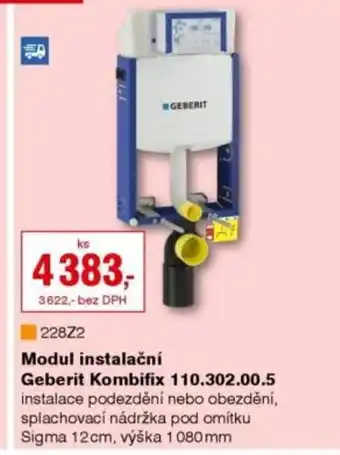 DEK Modul instalační Geberit Kombifix 110.302.00.5 nabídka