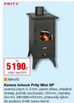 DEK Kamna krbová Prity Mini SP nabídka