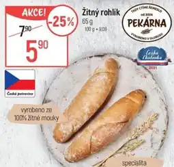 Globus Žitný rohlík nabídka