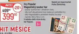 Globus Hry Popular Magnetický soubor her nabídka