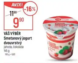 Globus VÁŠ VÝBĚR Smetanový jogurt dvouvrstvý nabídka