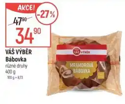 Globus VÁŠ VÝBĚR Bábovka nabídka