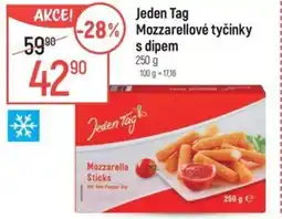 Globus Jeden Tag Mozzarellové tyčinky s dipem nabídka