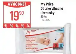 Globus My Price Dětské vlhčené ubrousky nabídka