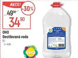 Globus OHO Destilovaná voda nabídka