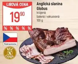 Globus Anglická slanina Globus nabídka