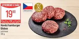 Globus Hovězí hamburger Globus nabídka