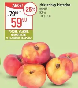 Globus Nektarinky Platerina nabídka