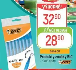 Globus Produkty značky BIC nabídka