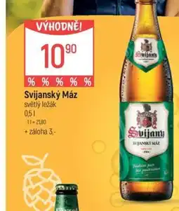 Globus Svijanský Máz světlý ležák nabídka
