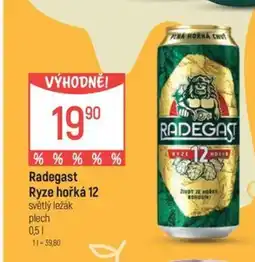 Globus Radegast Ryze hořká 12 nabídka