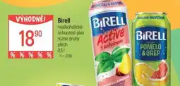 Globus Birell nealkoholické ochucené pivo nabídka