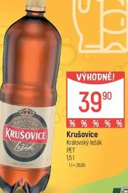 Globus Krušovice Královský ležák nabídka