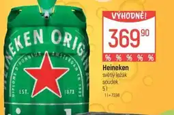 Globus Heineken světlý ležák soudek nabídka