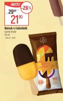 Globus Nanuk v čokoládě nabídka