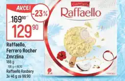 Globus Raffaello, Ferrero Rocher Zmrzlina nabídka