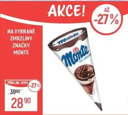 Globus Na vybrané zmrzliny značky monte nabídka