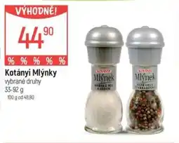 Globus Kotányi Mlýnky nabídka