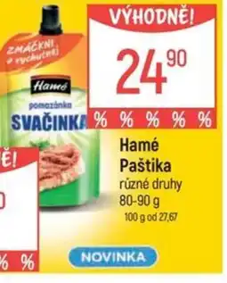 Globus Hamé Paštika nabídka