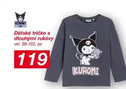 Kik Dětské tričko s dlouhými rukávy nabídka