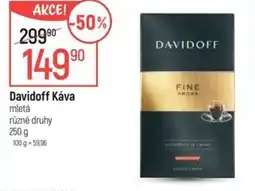 Globus DAVIDOFF Káva mletá nabídka