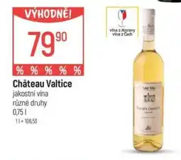 Globus Château Valtice nabídka
