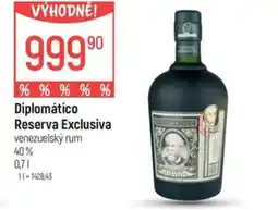 Globus Diplomático Reserva Exclusiva nabídka