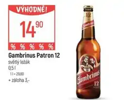 Globus Gambrinus Patron 12 nabídka
