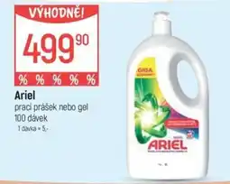 Globus ARIEL prací prášek nebo gel nabídka