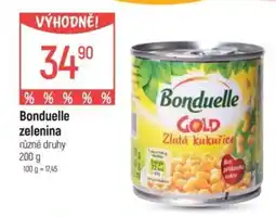 Globus Bonduelle zelenina nabídka