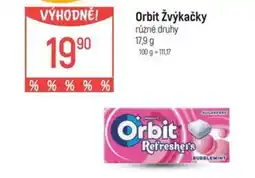 Globus Orbit Žvýkačky nabídka