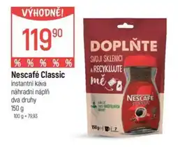 Globus Nescafé Classic instantní káva nabídka