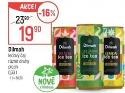 Globus Dilmah ledový čaj nabídka