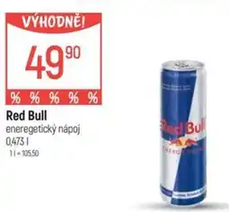 Globus Red Bull eneregetický nápoj nabídka