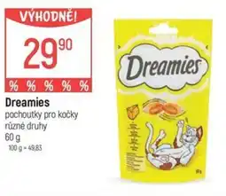 Globus Dreamies pochoutky pro kočky nabídka