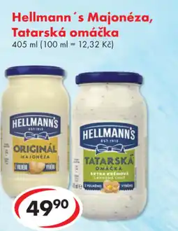 CBA HELLMANN'S Majonéza, Tatarská omáčka nabídka