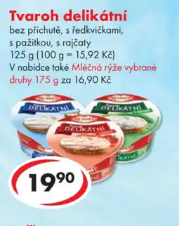 CBA Tvaroh delikátní nabídka