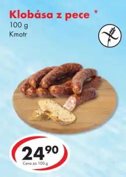 CBA Klobása z pece nabídka
