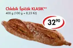 CBA Chlebík Špičák Klasik nabídka