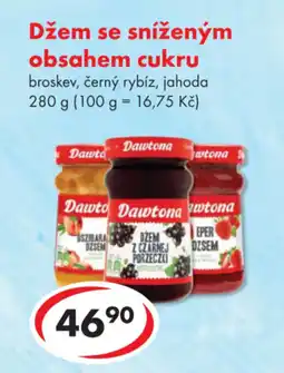 CBA Džem se sníženým obsahem cukru nabídka