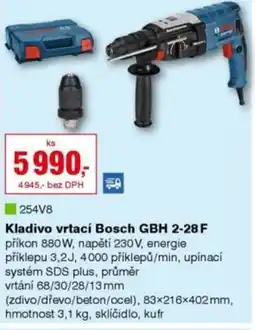 DEK Kladivo vrtací Bosch GBH 2-28F nabídka