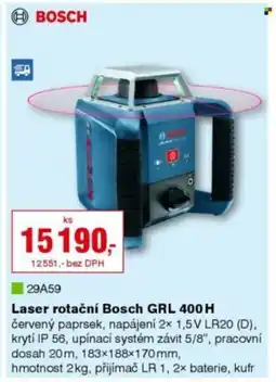 DEK Laser rotační Bosch GRL 400 H nabídka
