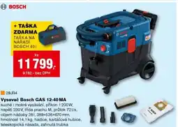 DEK Vysavač Bosch GAS 12-40 MA nabídka