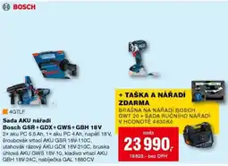 DEK Sada AKU nářadí Bosch GSR+GDX+GWS+GBH 18V 2x aku PC 5,5Ah, 1x aku PC 4Ah, napětí 18 V nabídka
