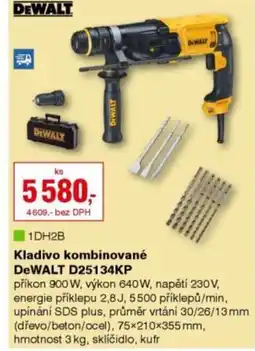 DEK Kladivo kombinované DeWALT D25134KP nabídka